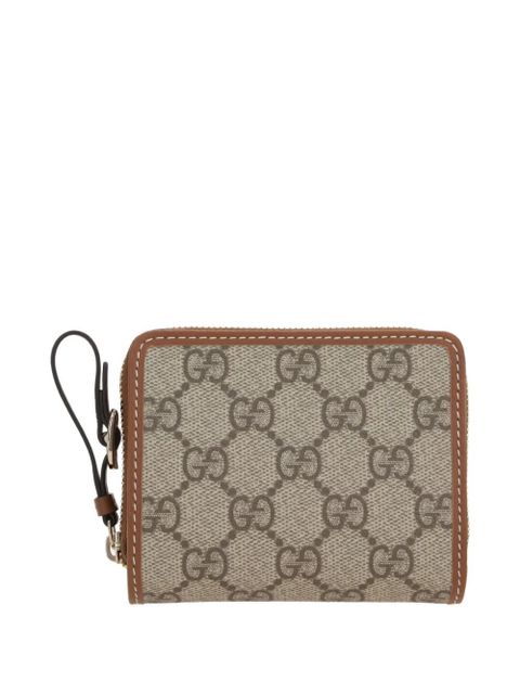 Gucci GG-monogram zip-around wallet - Neutrals - zdjęcie produktu nr 1