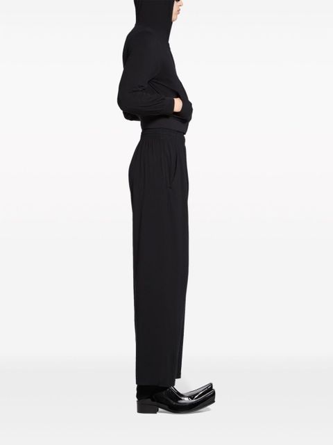 Balenciaga zip-up cotton hoodie - Black