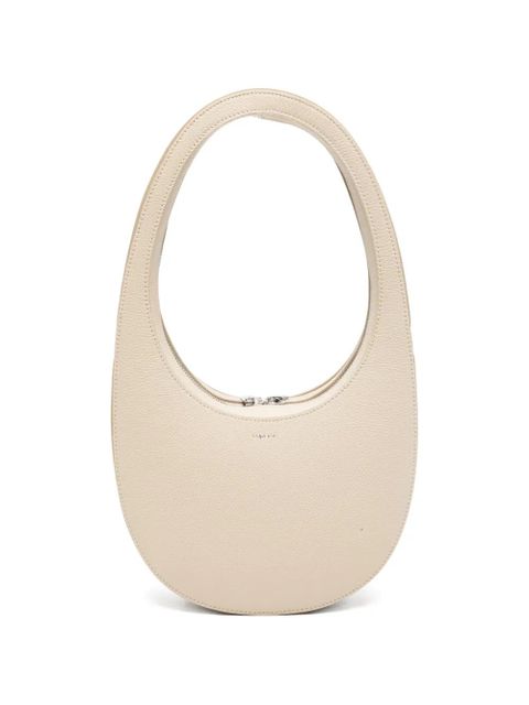 Coperni Swipe grained leather shoulder bag - Neutrals - zdjęcie produktu nr 1