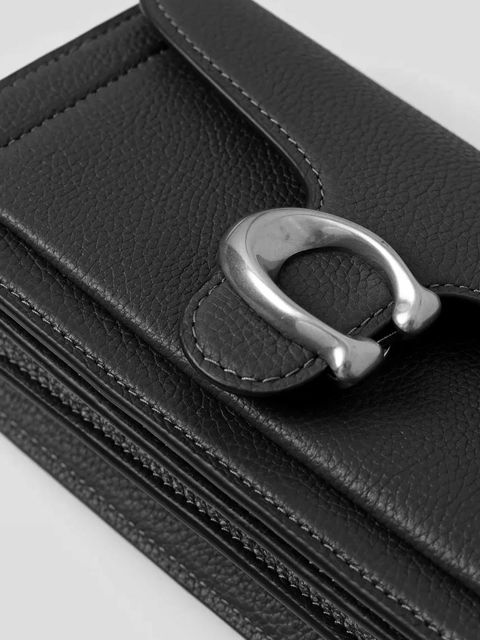 Coach torebka skórzana Tabby kolor czarny CY201 - zdjęcie produktu nr 2