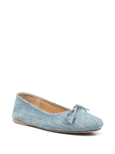 JW Anderson suede ballet flats - Blue - zdjęcie produktu nr 2