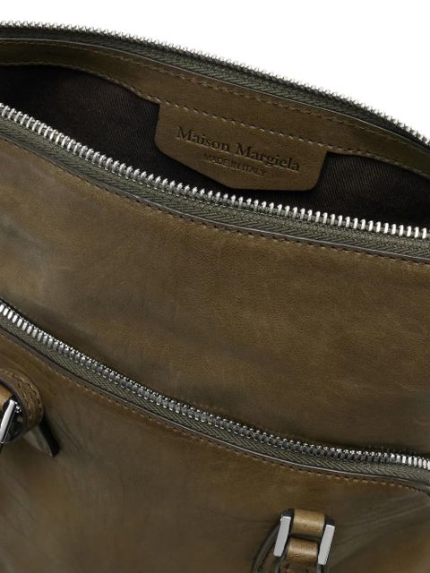 Maison Margiela mini 5AC Loved to Death cross body bag - Brown