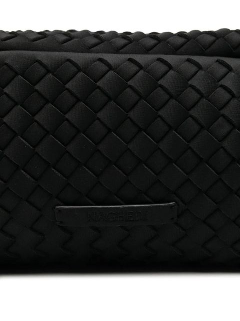 NAGHEDI woven cosmetic bag - Black