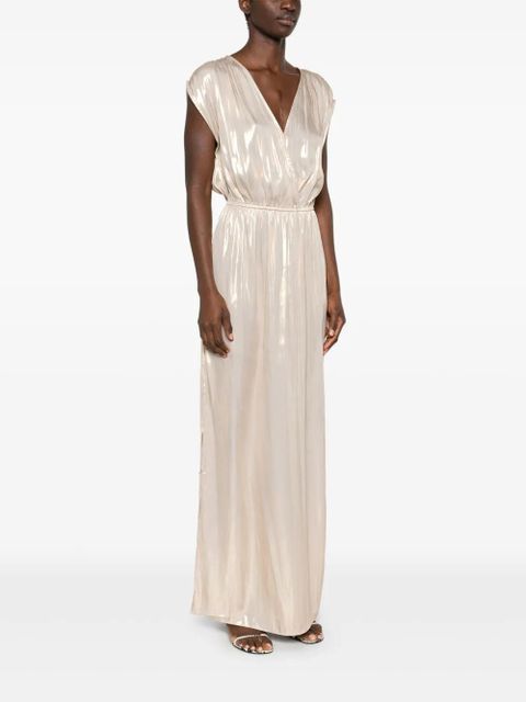 Zadig&Voltaire Ritmic maxi dress - Gold