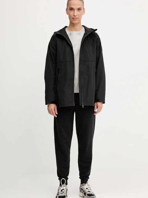 Dkny kurtka kolor czarny przejściowa DP5J9488