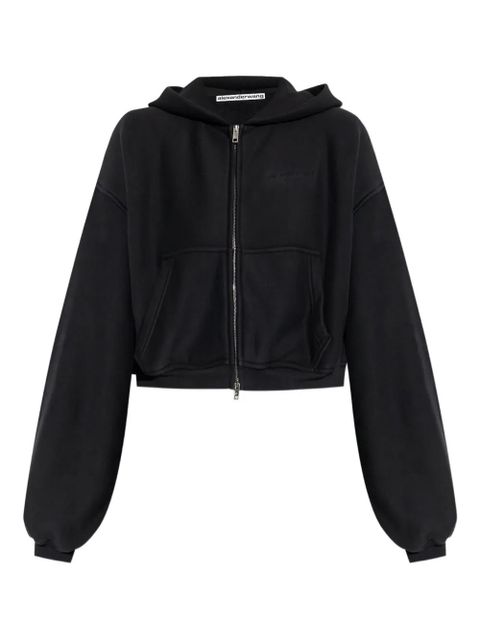 Alexander Wang zip-up hoodie - Black - zdjęcie produktu nr 1