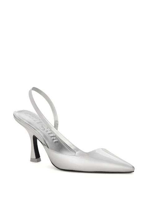 Cult Gaia 89mm Persia slingback pumps - Silver
