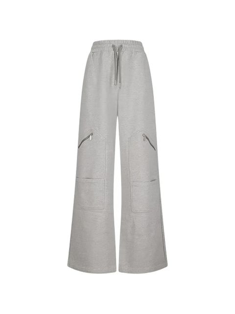 Off-White zip-pocket cargo track pants - Grey - zdjęcie produktu nr 1
