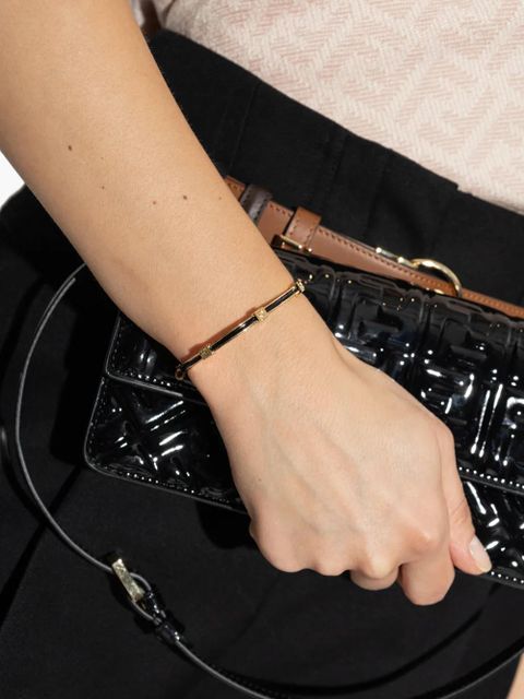 FENDI logo bangle bracelet - Gold - zdjęcie produktu nr 2