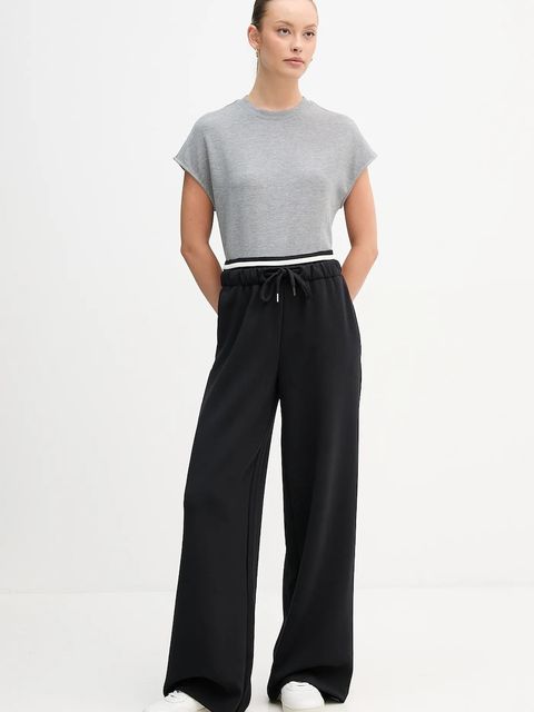 United Colors of Benetton t-shirt damski kolor szary 3QAFD10AX