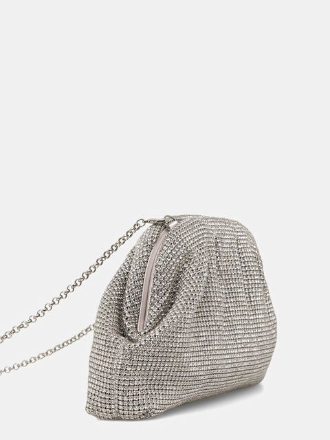 Luisa Spagnoli kopertówka kolor srebrny 542569