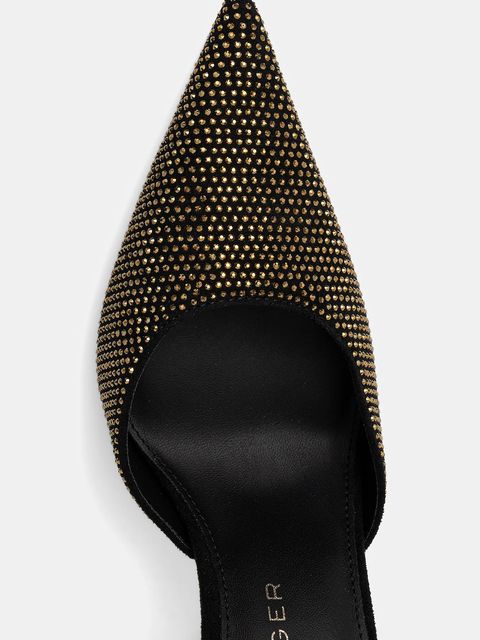 Kurt Geiger London szpilki Mayfair Point Ankle Strap kolor czarny 4989405609