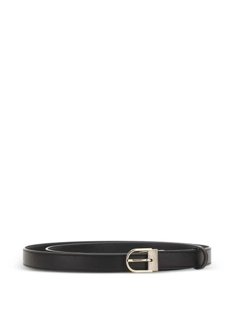 Victoria Beckham Dorian leather belt - Black - zdjęcie produktu nr 2