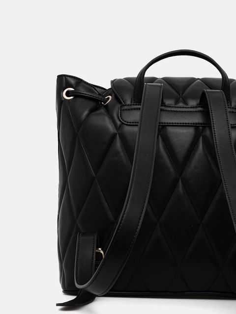 Twinset plecak damski kolor czarny duży gładki 252TB7055