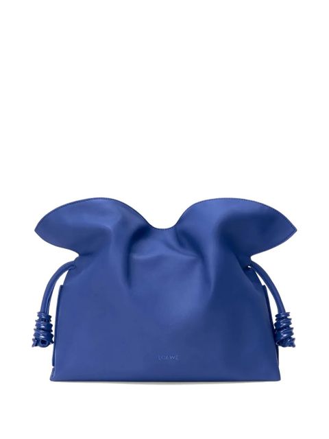 LOEWE medium Flamenco leather cross body bag - Blue