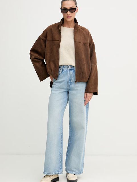 United Colors of Benetton sweter z krótkim rękawem damski z lnem - zdjęcie produktu nr 1