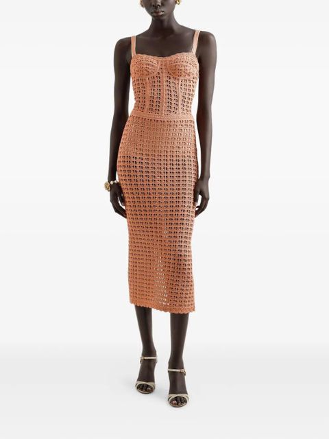 Dolce & Gabbana crochet-knit top - Neutrals - zdjęcie produktu nr 2