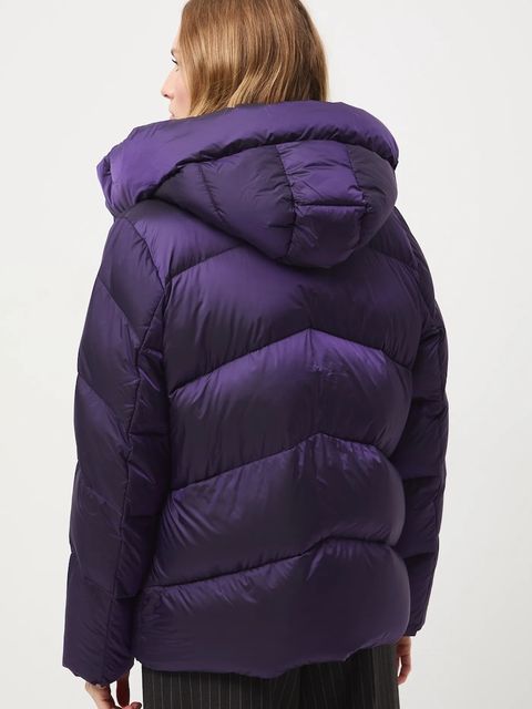 Medicine kurtka puchowa kolor fioletowy