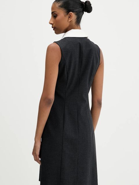 HUGO sukienka kolor czarny mini rozkloszowana 50547212