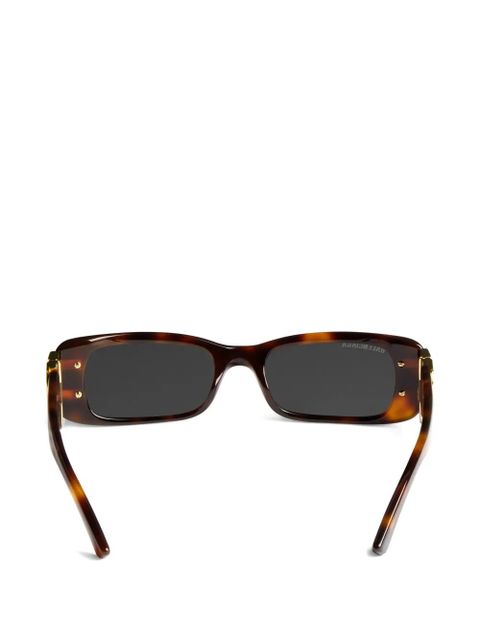Balenciaga Eyewear rectangle-frame sunglasses - Brown