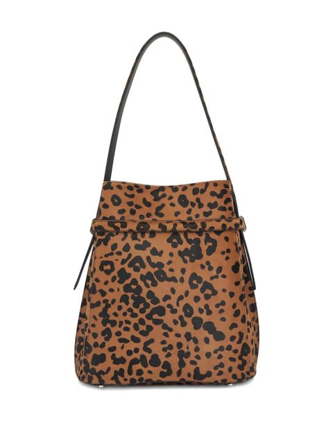 TOTEME leopard-print shoulder bag - Brown - zdjęcie produktu nr 2