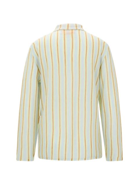 Guest In Residence long-sleeve striped shirt - Blue - zdjęcie produktu nr 2