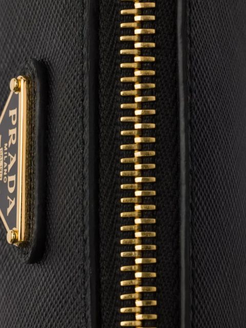 Prada mini leather chain shoulder bag - Black