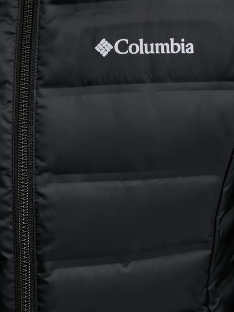 Columbia kurtka sportowa puchowa Lake 24 kolor czarny przejściowa 2088363