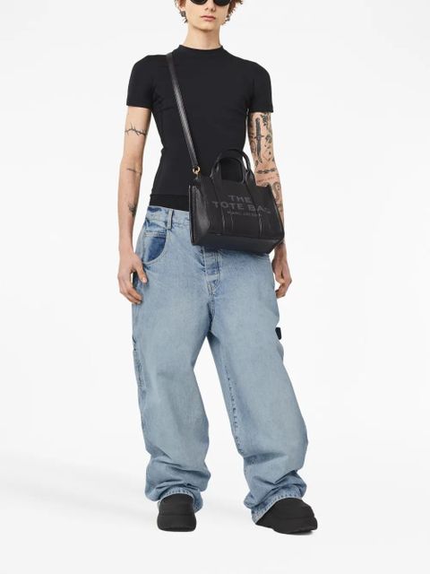 Marc Jacobs The Leather Small Tote bag - Black - zdjęcie produktu nr 2