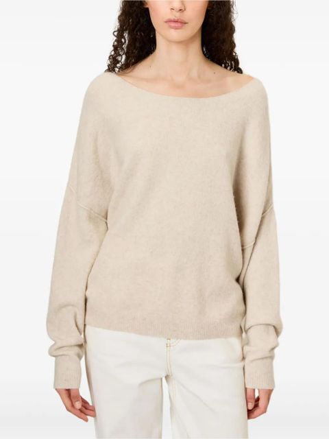 American Vintage boat neck damsville sweater - Neutrals