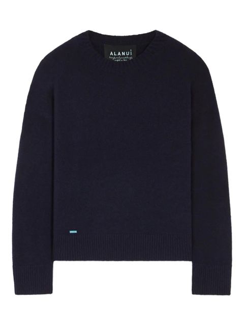 Alanui crew-neck sweater - Blue - zdjęcie produktu nr 1