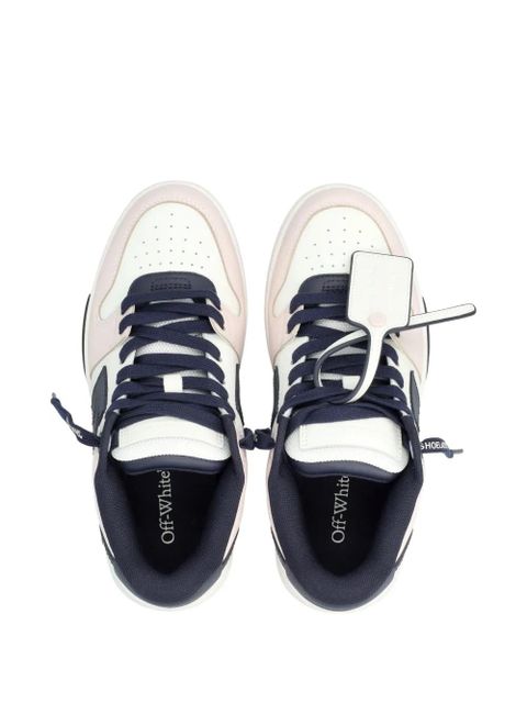 Off-White leather sneakers - Pink