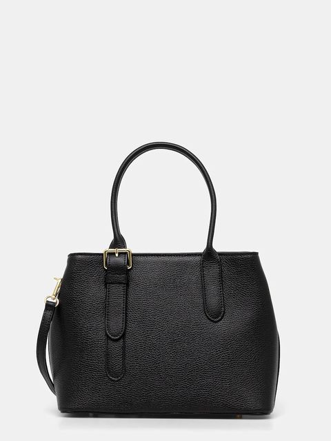 Answear.LAB torebka skórzana kolor czarny - zdjęcie produktu nr 1