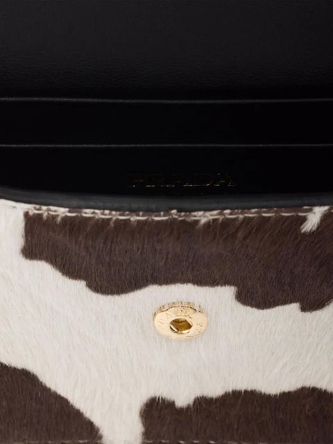 Prada printed shoulder bag - White