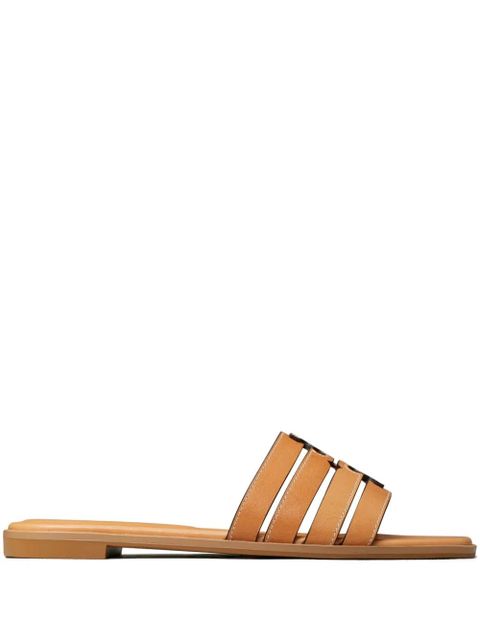 Tory Burch Ines cage slides - Brown - zdjęcie produktu nr 1