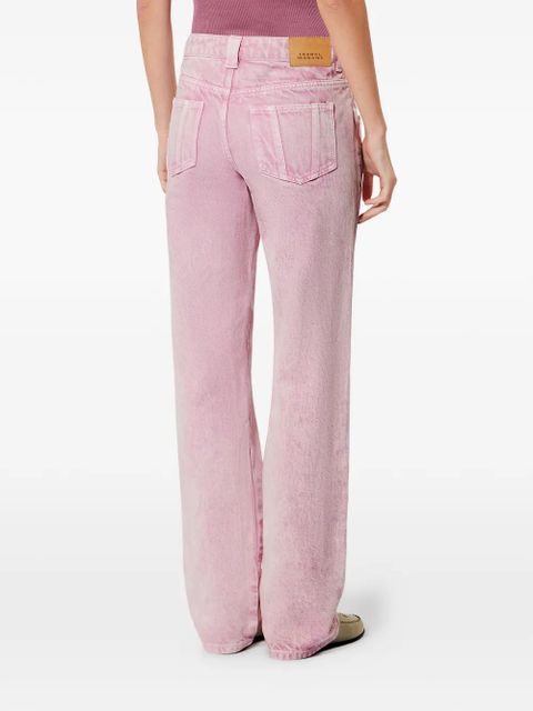 MARANT ÉTOILE Jaylis five-pockets jeans - Pink
