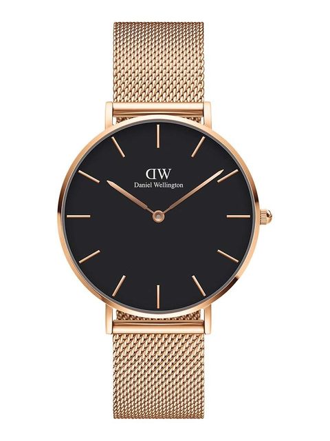 Daniel Wellington zegarek Petite 36 Melrose damski kolor różowy - zdjęcie produktu nr 1