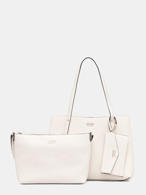 Guess torebka BRENTON kolor beżowy HWPG96 48230 - zdjęcie produktu nr 1