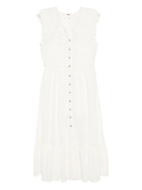 Free People Desert Dazed midi dress - Neutrals - zdjęcie produktu nr 1