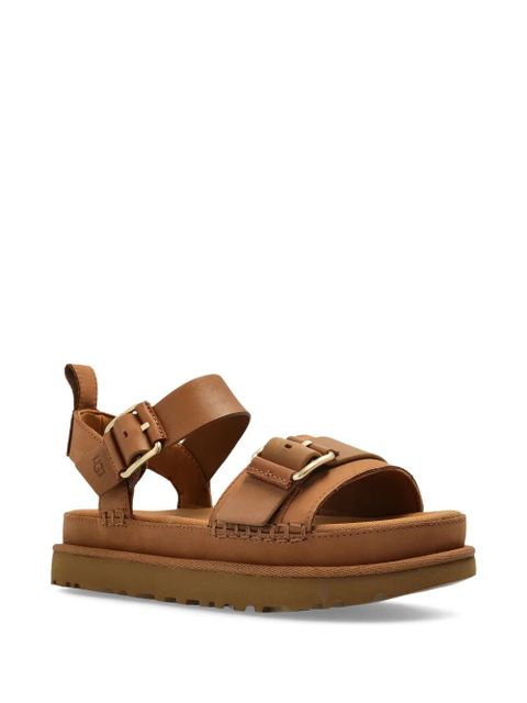 UGG Goldenstar Villa leather sandals - Brown - zdjęcie produktu nr 2