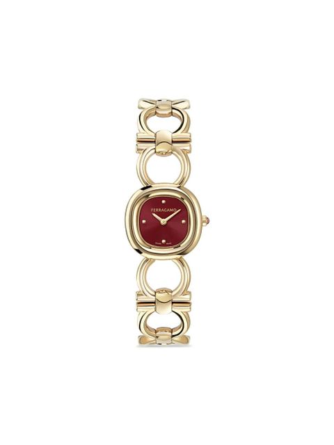 Ferragamo Double Gancini 25mm - Red - zdjęcie produktu nr 1
