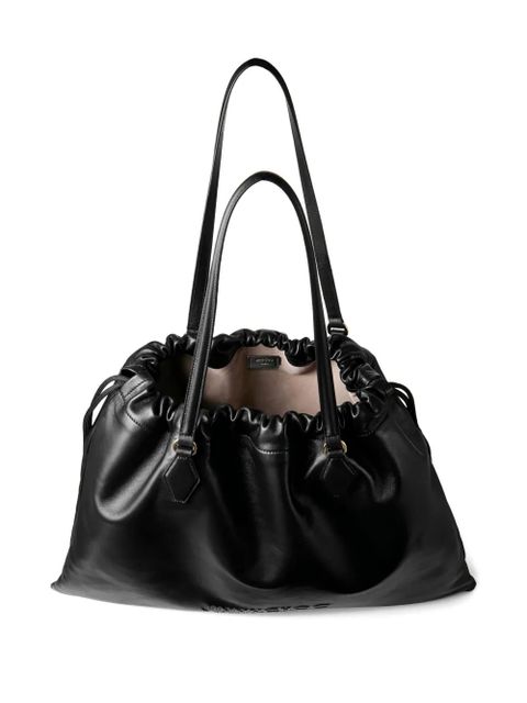 Jimmy Choo large drawstring tote bag - Black