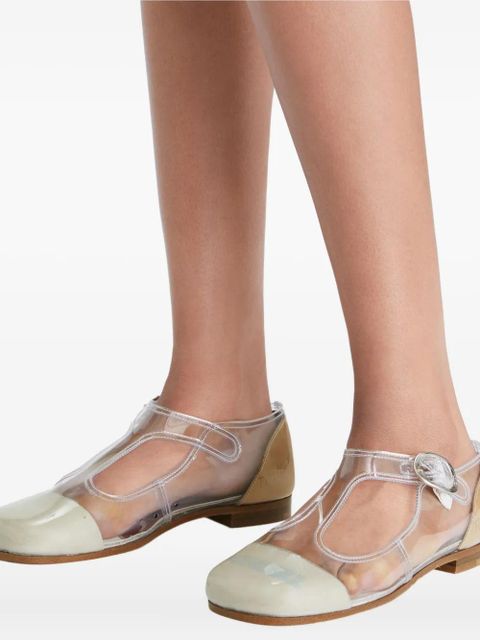 Tory Burch Violet T-strap flats - Neutrals