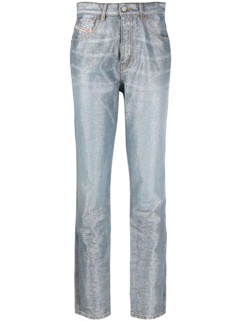 Diesel high-rise slim-fit jeans - Blue - zdjęcie produktu nr 1