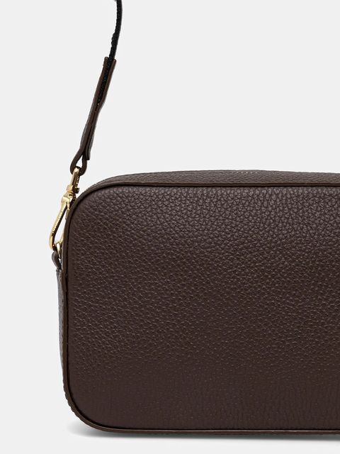 Coccinelle torebka skórzana kolor brązowy E5 MN5 55 I1 01 - zdjęcie produktu nr 2