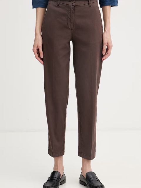 United Colors of Benetton spodnie damskie bawełniane z elastanem - zdjęcie produktu nr 1