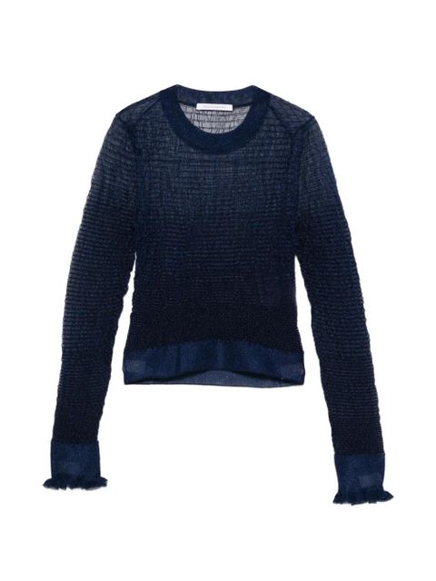 Cecilie Bahnsen ruffled top - Blue - zdjęcie produktu nr 1