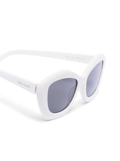 Saint Laurent Eyewear cat-eye tinted sunglasses - White