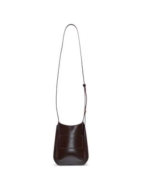Jacquemus Bisou leather shoulder bag - Brown - zdjęcie produktu nr 1