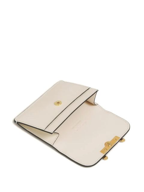 Marni leather envelope flap wallet - Neutrals
